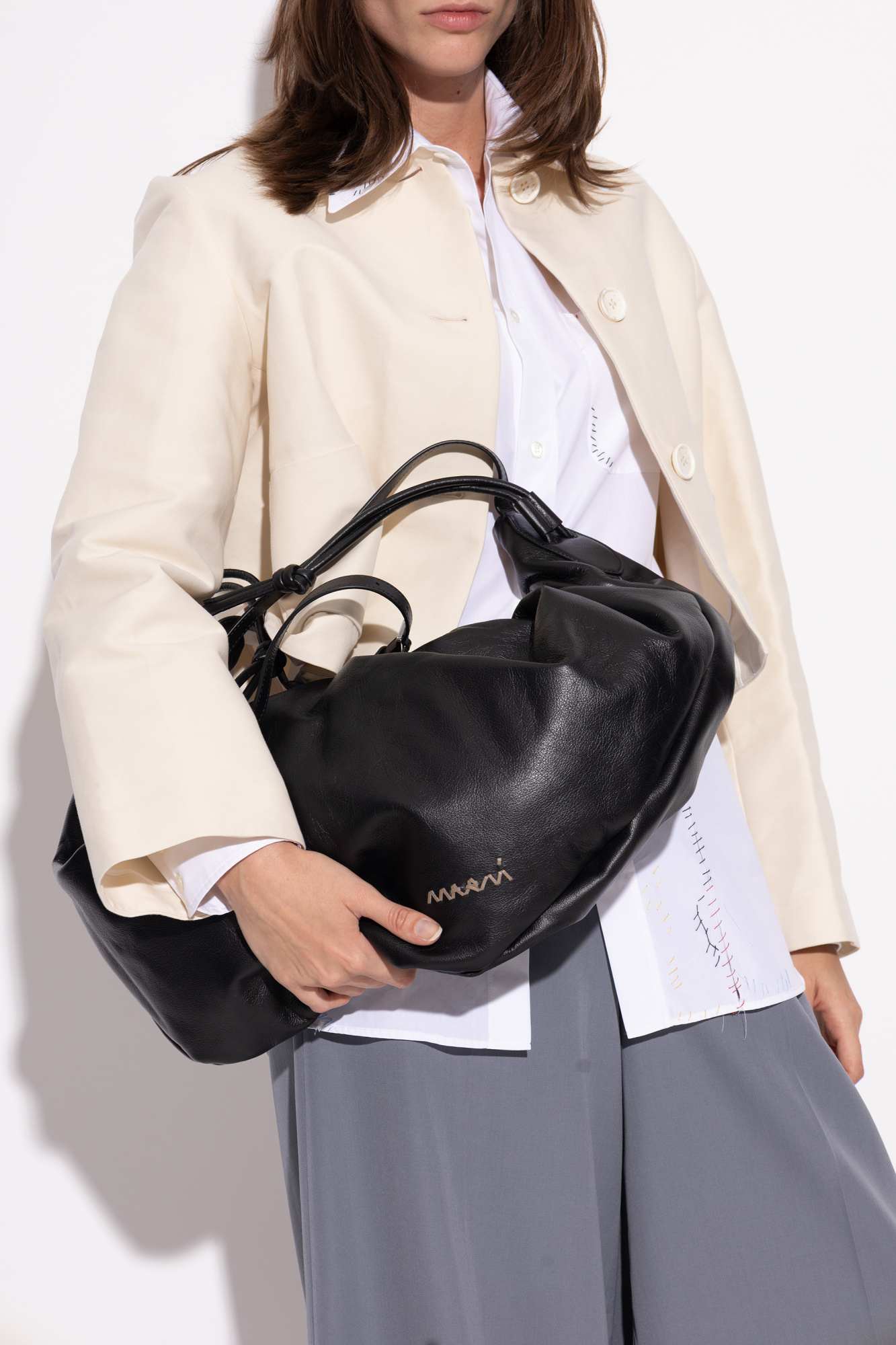バッグ MARNI LEATHER CHARM SHOULDER HAND BAG Marni Leather Charm Shoulder Hand Bag | eBay